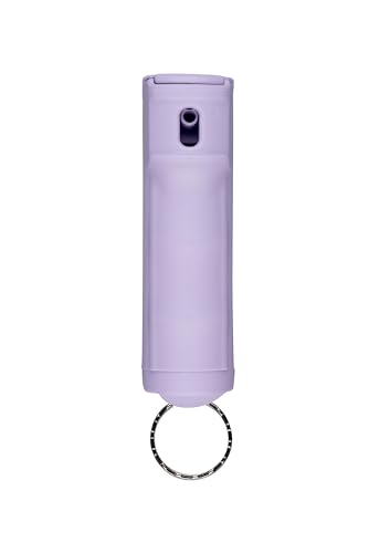 SABRE Pepper Spray & 2-in-1 Stun Gun with Flashlight, Self Defense Kit, Fast Flip Top Safety, Finger Grip for Better & Faster Aim, Painful 1.60 µC Charge, 120 Lumen LED Light, Rechargeable, 0.54 fl oz