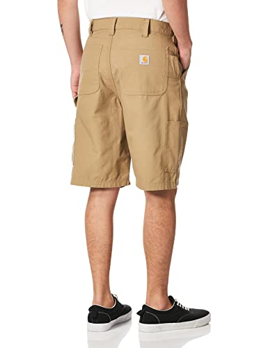 Carhartt Men's Canvas Work Short B147,Dark Khaki,36