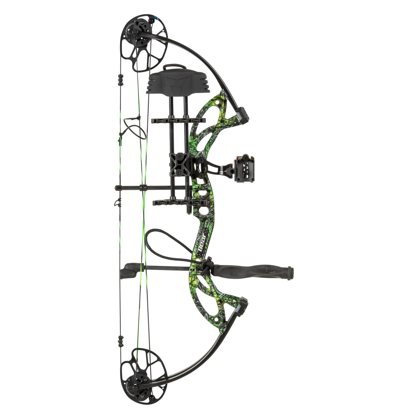 Bear Archery Cruzer G2 Ready to Hunt Compound Bow Package for Adults and Youth, Right Hand, Toxic