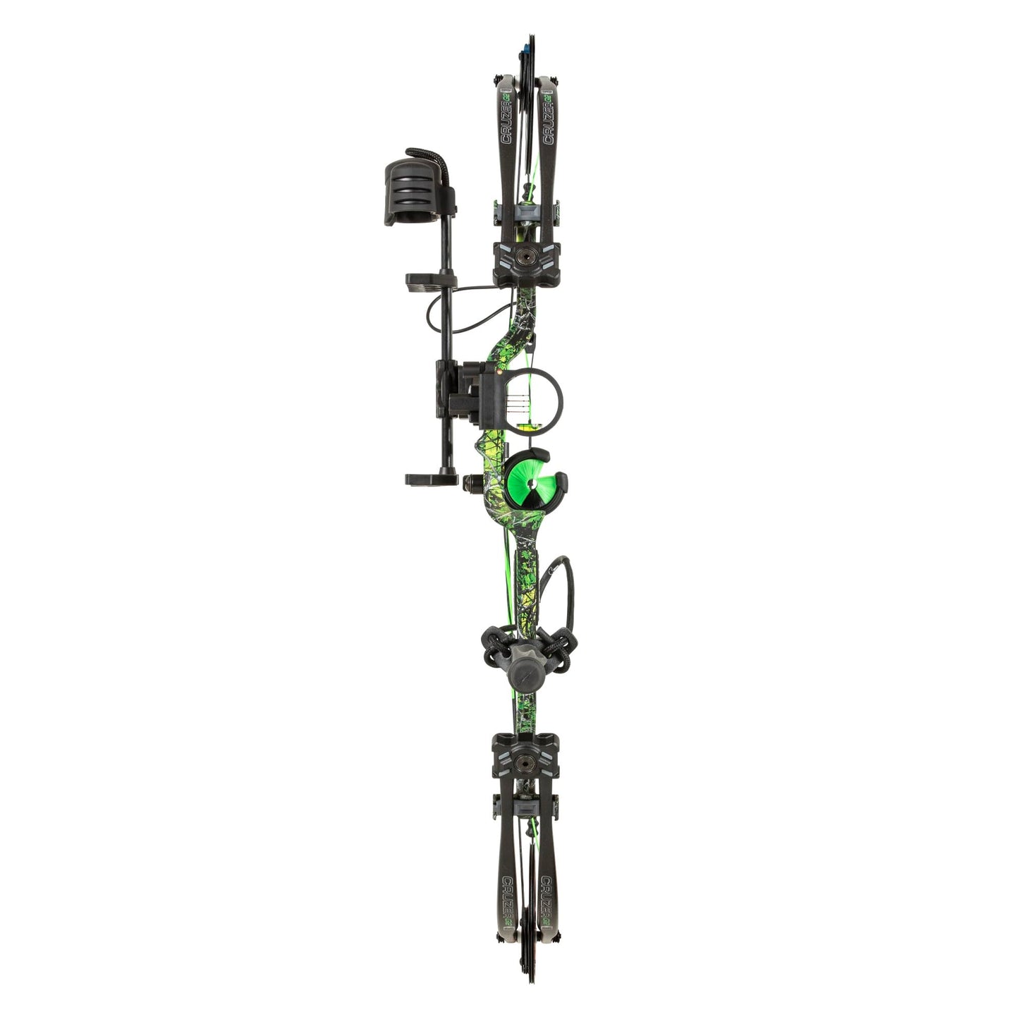 Bear Archery Cruzer G2 Ready to Hunt Compound Bow Package for Adults and Youth, Right Hand, Toxic