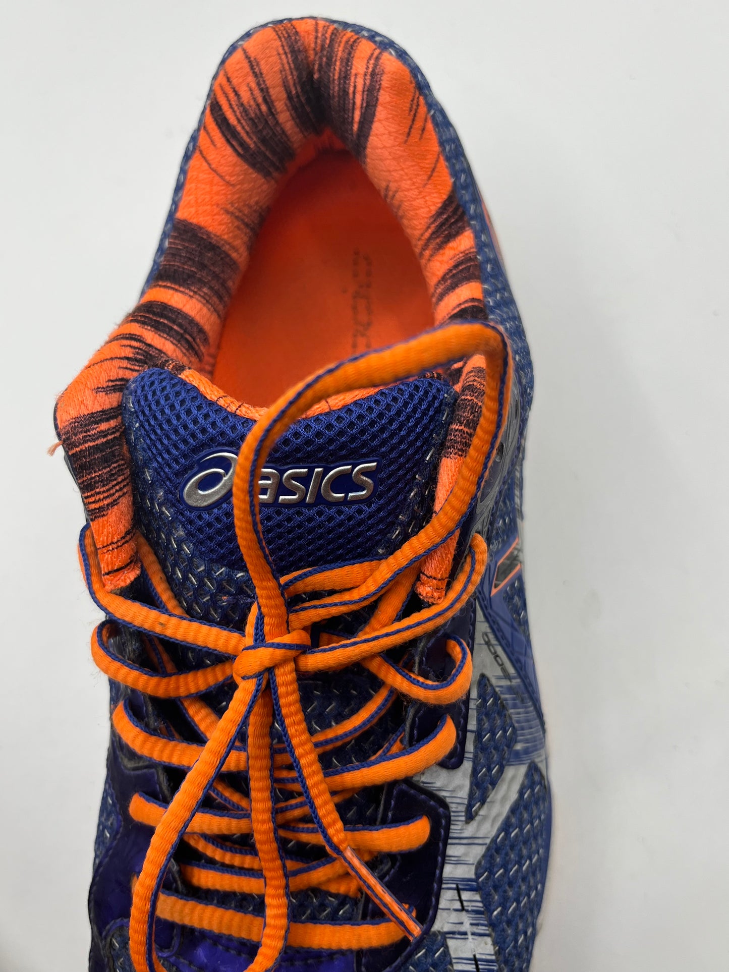 ASICS running shoe GT 2000 blue and orange size 9 men’s preowned