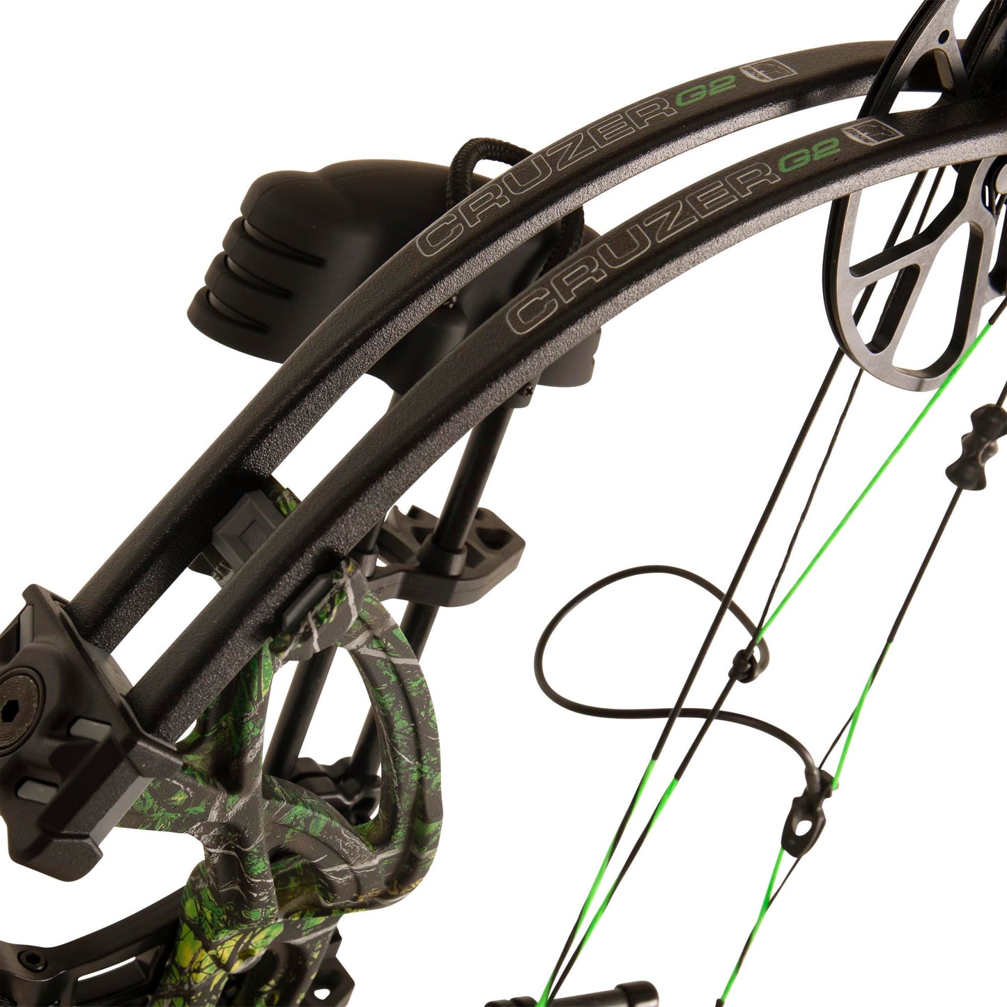 Bear Archery Cruzer G2 Ready to Hunt Compound Bow Package for Adults and Youth, Right Hand, Toxic