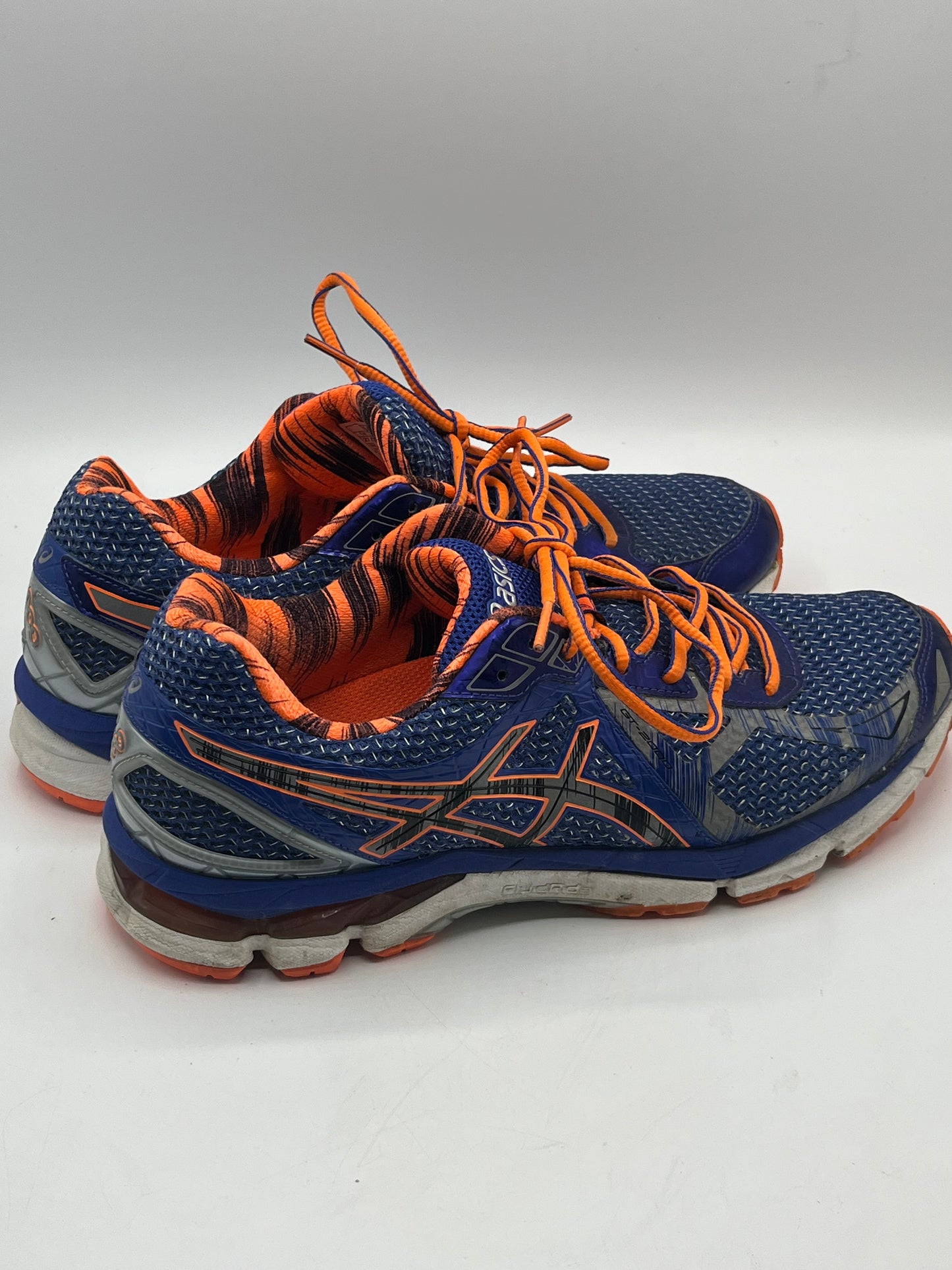 ASICS running shoe GT 2000 blue and orange size 9 men’s preowned