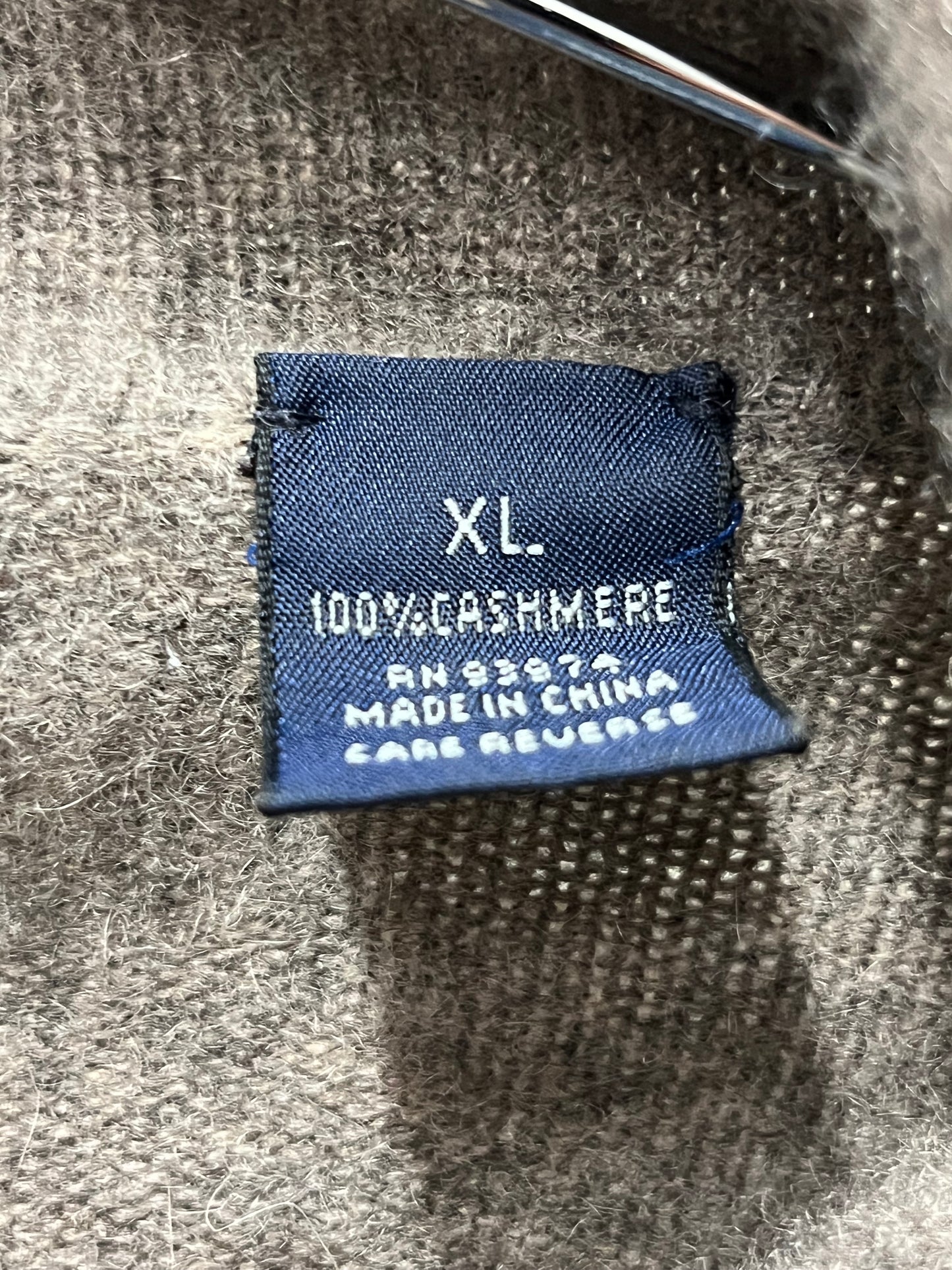 Woods & Gray 100% cashmere pull over sweater khaki xlllllPreowned.