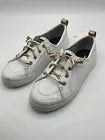 Sperry Top Sider Memory Foam Slip On Women’s Size 6 White Shoes STS82657