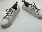 Sperry Top Sider Memory Foam Slip On Women’s Size 6 White Shoes STS82657