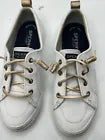 Sperry Top Sider Memory Foam Slip On Women’s Size 6 White Shoes STS82657