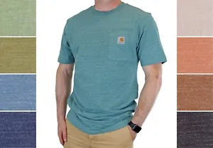 Carhartt Men's T-Shirt Loose Fit, Short Sleeve, Cotton Blended Single Pocket Tee