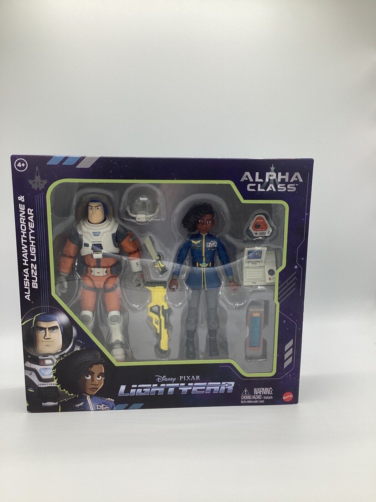 Disney Pixar Lightyear 2022 Alpha Class Buzz & Alisha Hawthorne 2 Pack Toys