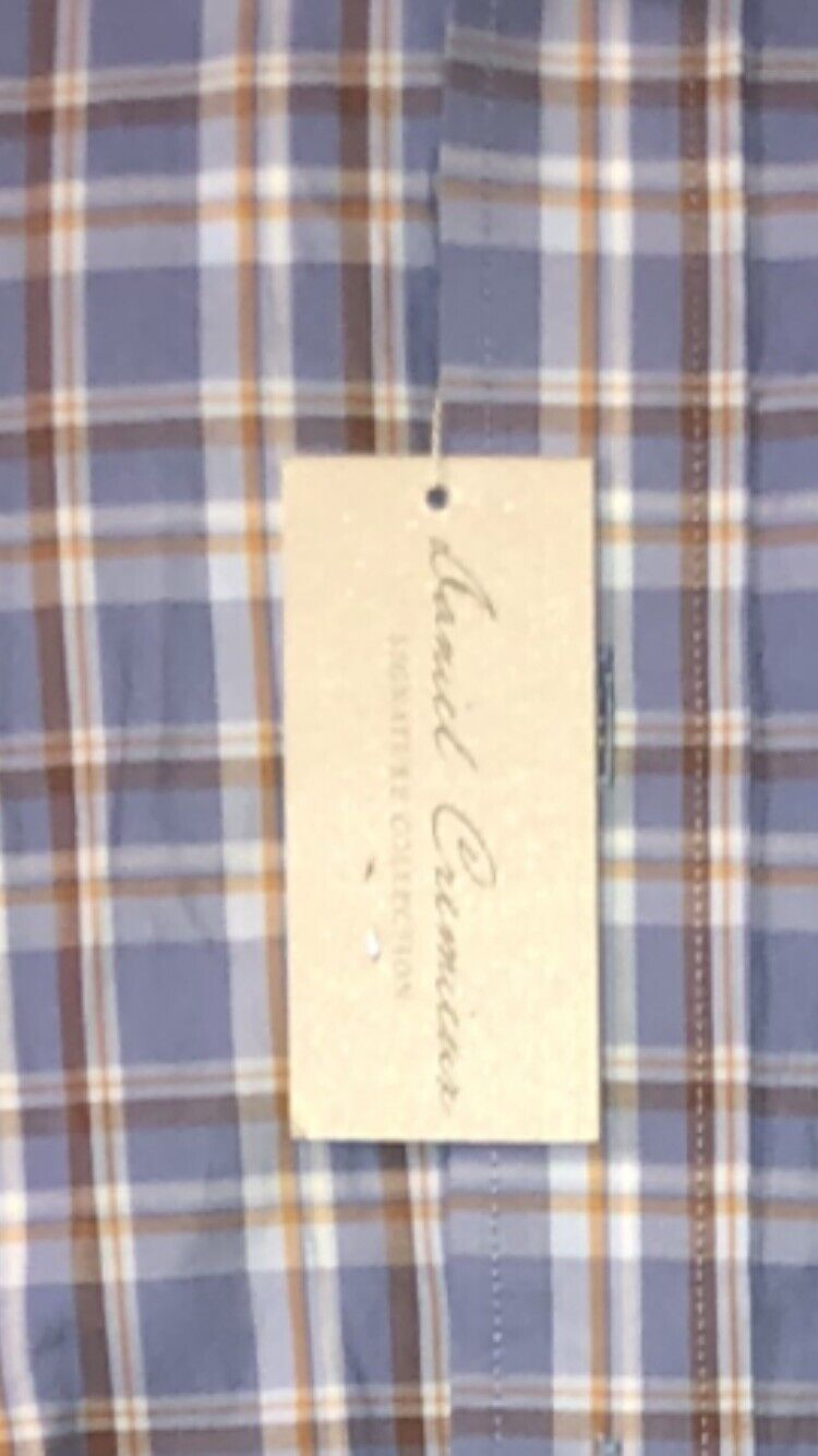 Daniel Cremieux Signature size XL Shirt plaid Long Sleeve button up