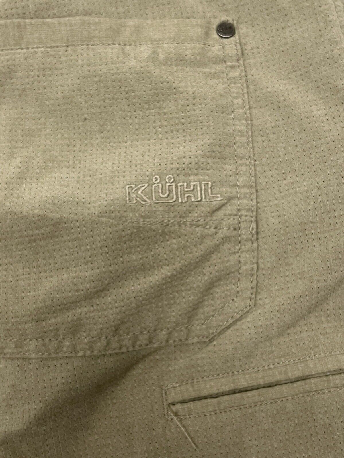 Kuhl Shorts Men's 38 Brown 10”Inseam Cargo Outdoor Hiking Workwear