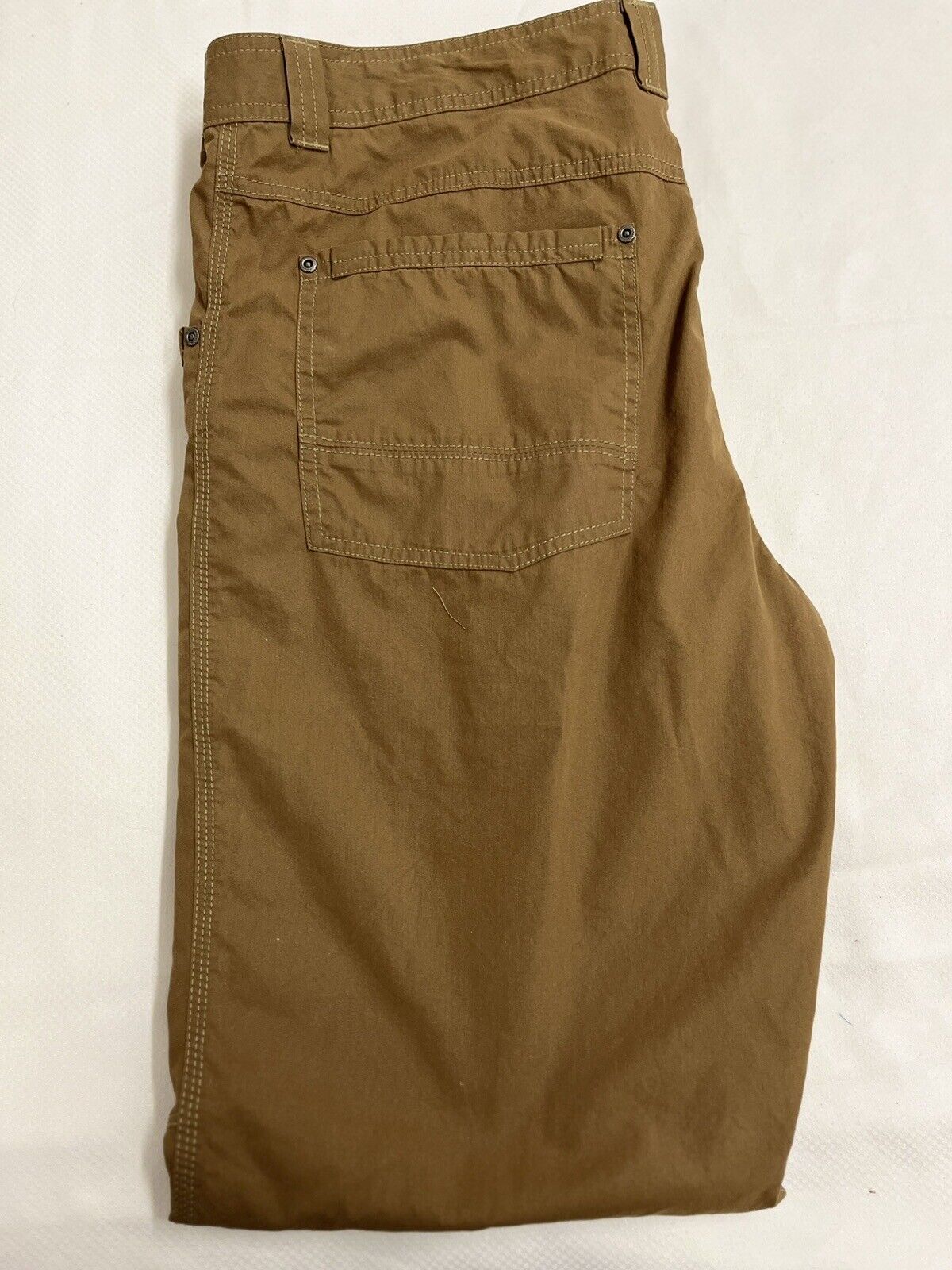 Columbia pants Men’s Sz 38X34 Carpenter Utility Khaki Chino Tan Hiking Trail