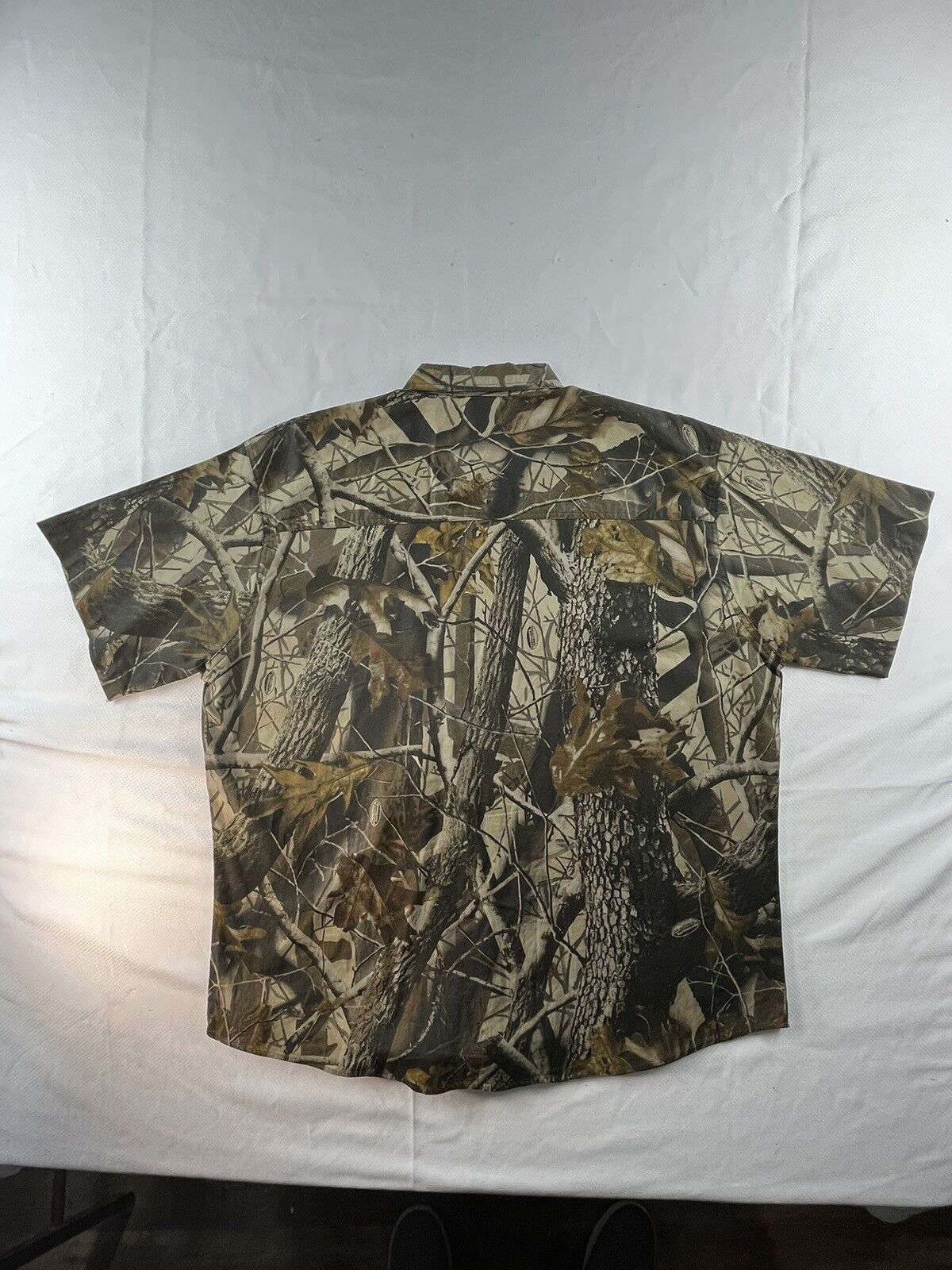 Vintage Woolrich Shirt Mens XL Reeltree Camouflage Hunting Button Down Top