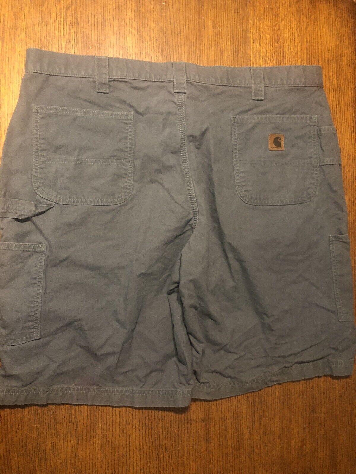 Carhartt Cargo Shorts Men's Size 44 Original ￼Fit Charcoal Gray Logo RN 14806