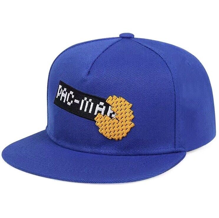 PAC-MAN Baseball Snapback Outdoor Cap Hip Hop Hat Adult Headwear New ship USA