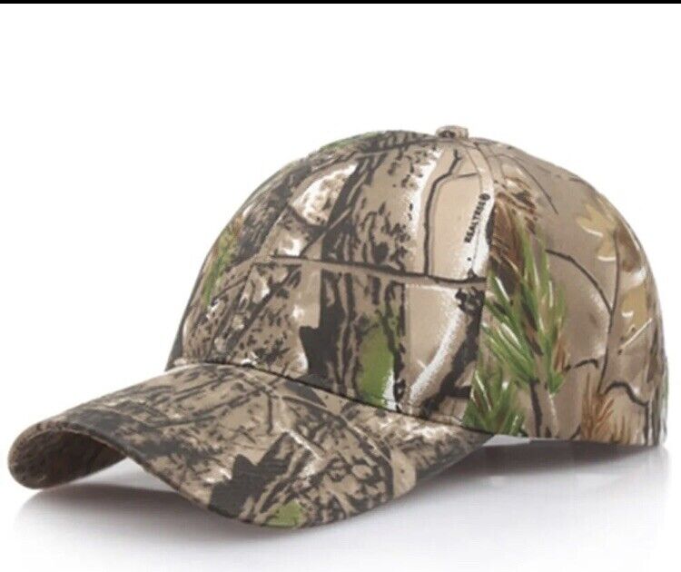 Mens Baseball Golf Hats Cap Jungle Leaves Camouflage Adjustable Sunhat ship USA