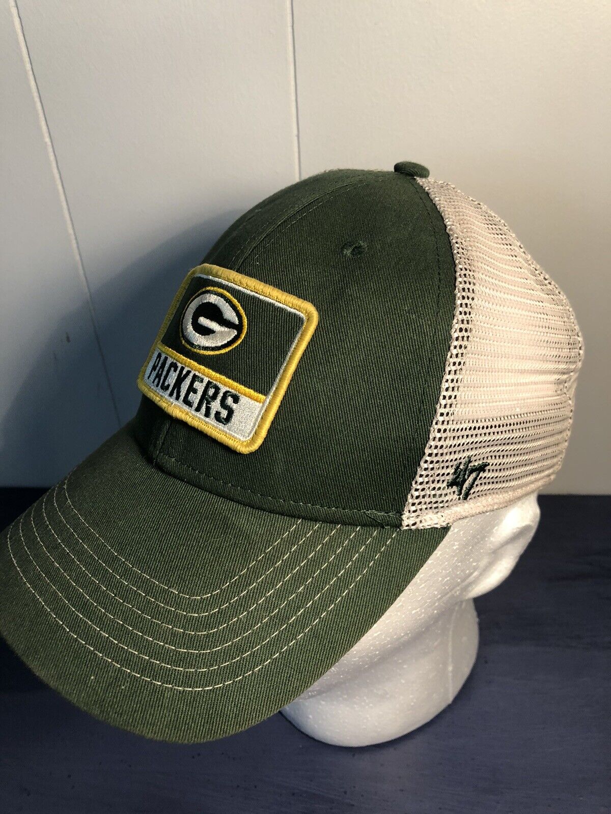 Green bay packers Youth Ball Cap Mesh Snapback Trucker Hat