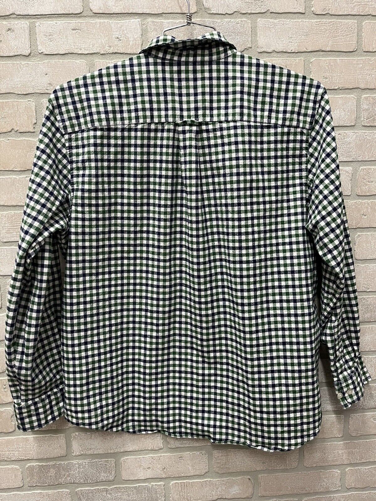 Saddlebred Button Down Short Sleeve Shirt  Men’s Size XL Classic Fit Check Plaid