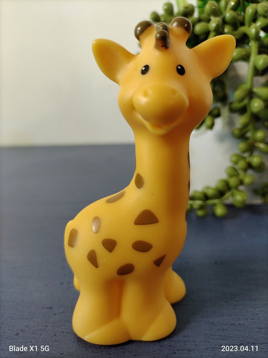 Fisher Price Little People GIRAFFE Figure Zoo Animal Toy Farm Safari replacement