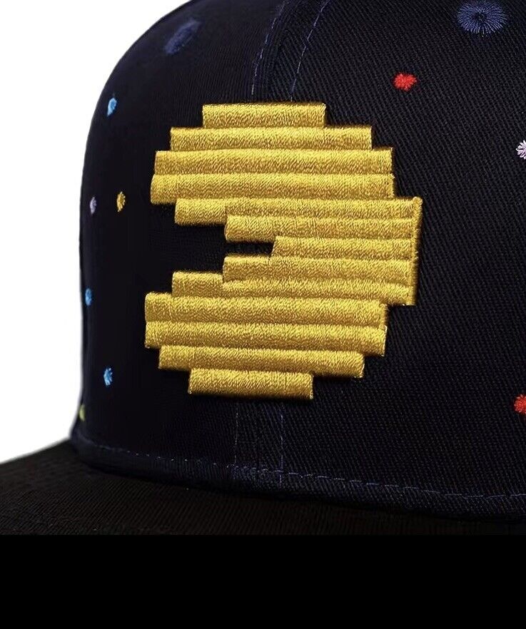 PAC-MAN Baseball Snapback Outdoor Cap Hip Hop Hat Adult Headwear New ship US