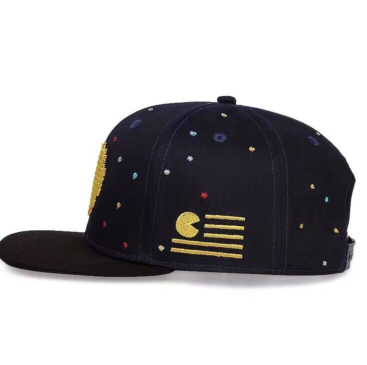 PAC-MAN Baseball Snapback Outdoor Cap Hip Hop Hat Adult Headwear New ship US