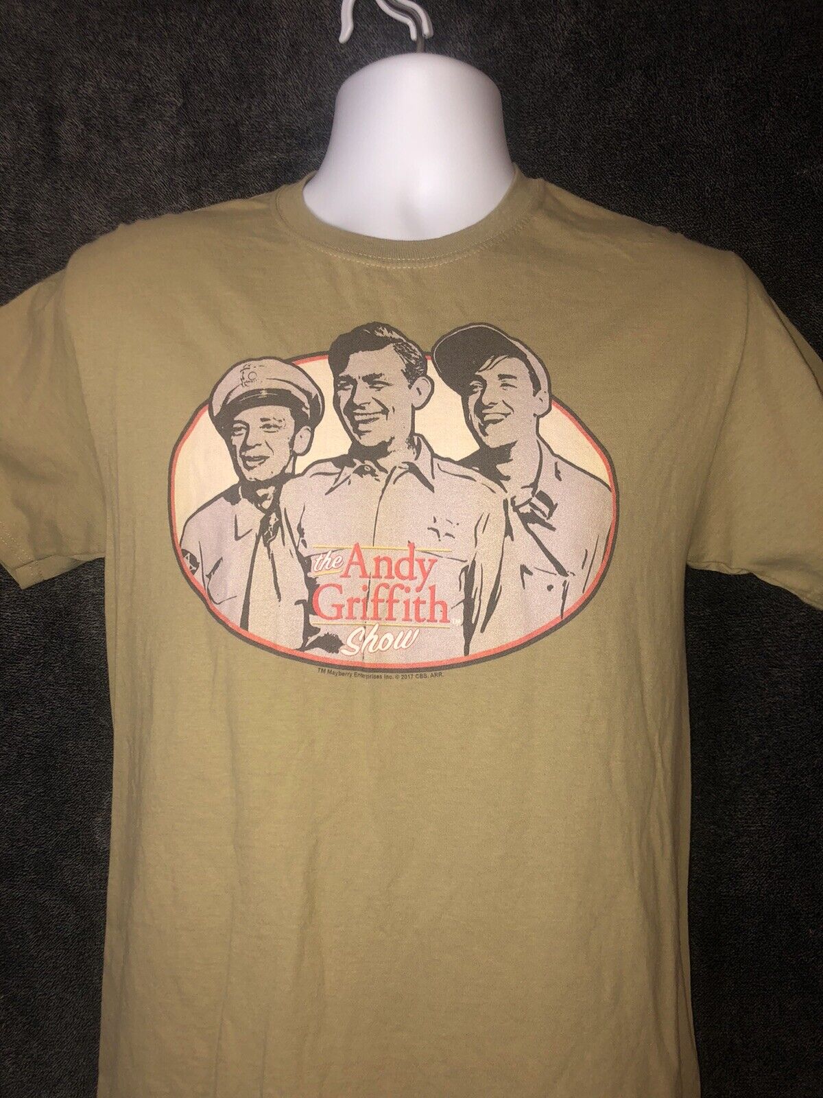 Andy griffin show small beige T-Shirt 2017 ￼MayBerry ￼Enterprise INC. TV