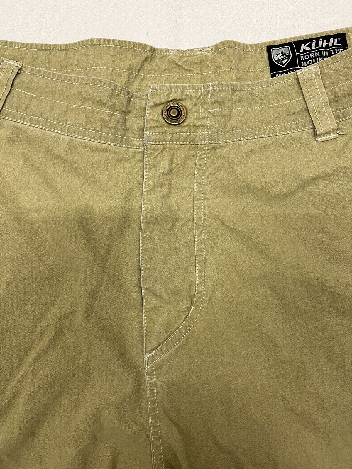 Kuhl Radikl Shorts Men's 38 Brown 10”Inseam Cargo Outdoor Hiking Workwear