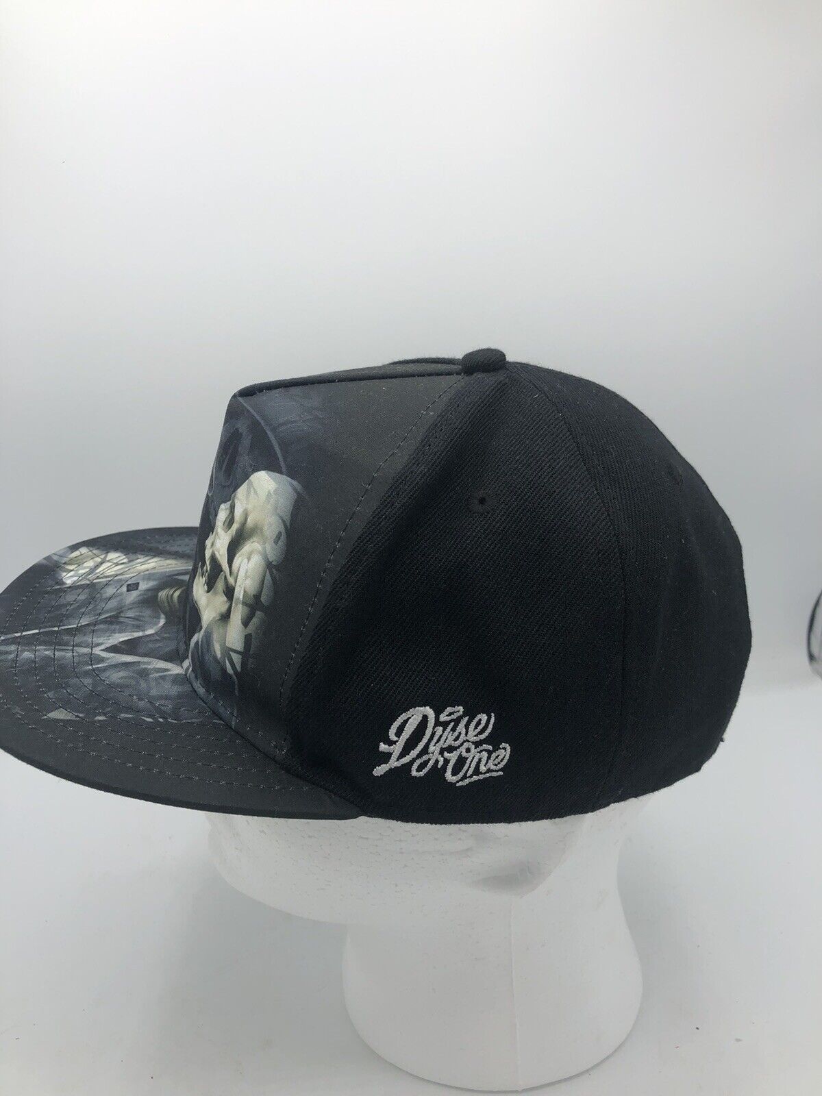 DyseOne Snap Back Cap Black Color Skeleton (LostLove Hat) Hip Hop Truckers Hat