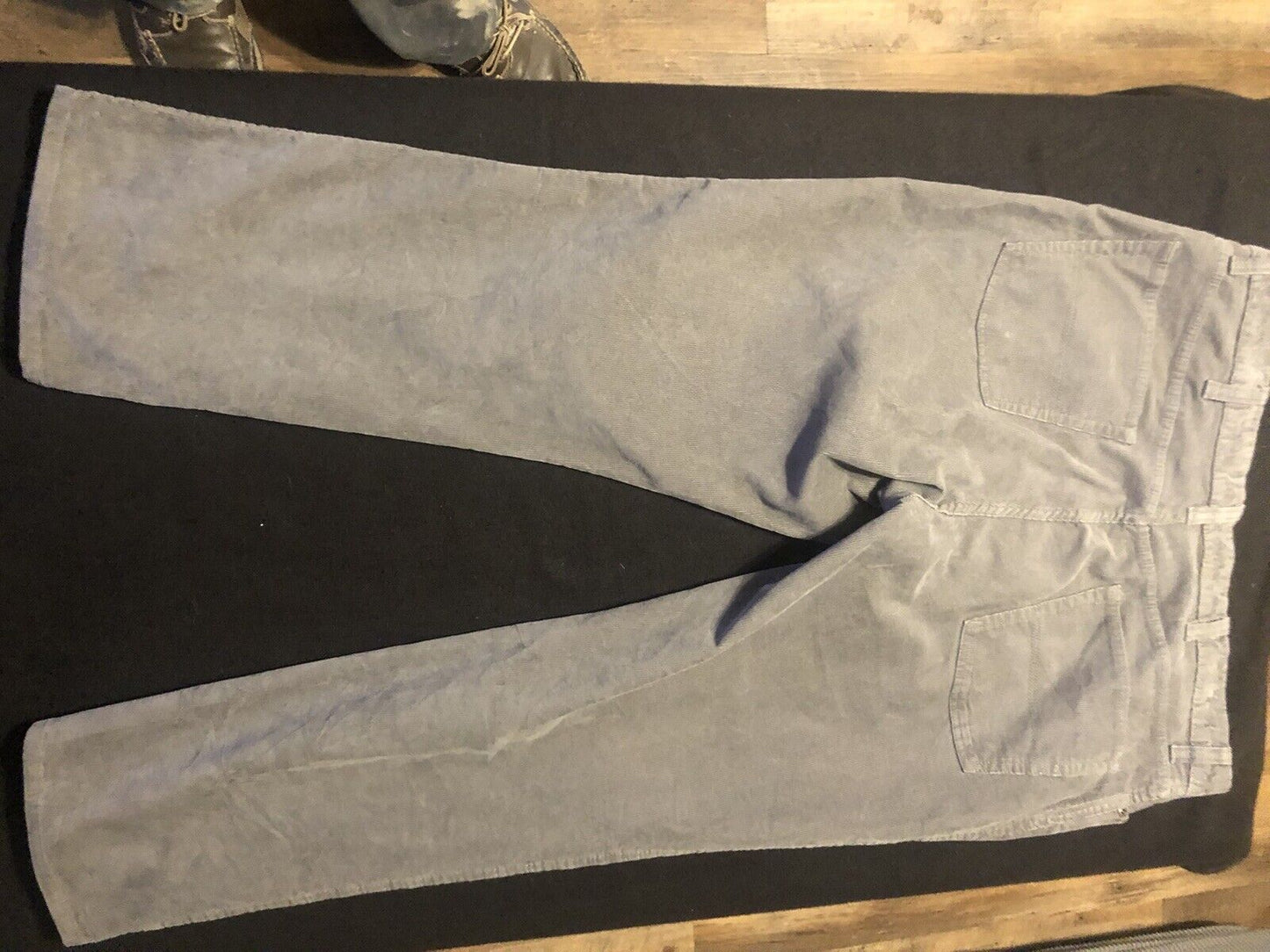 L.L. Bean 40X29 Standard Fit Men's Corduroy Casual Pants Light Wash RN 71341