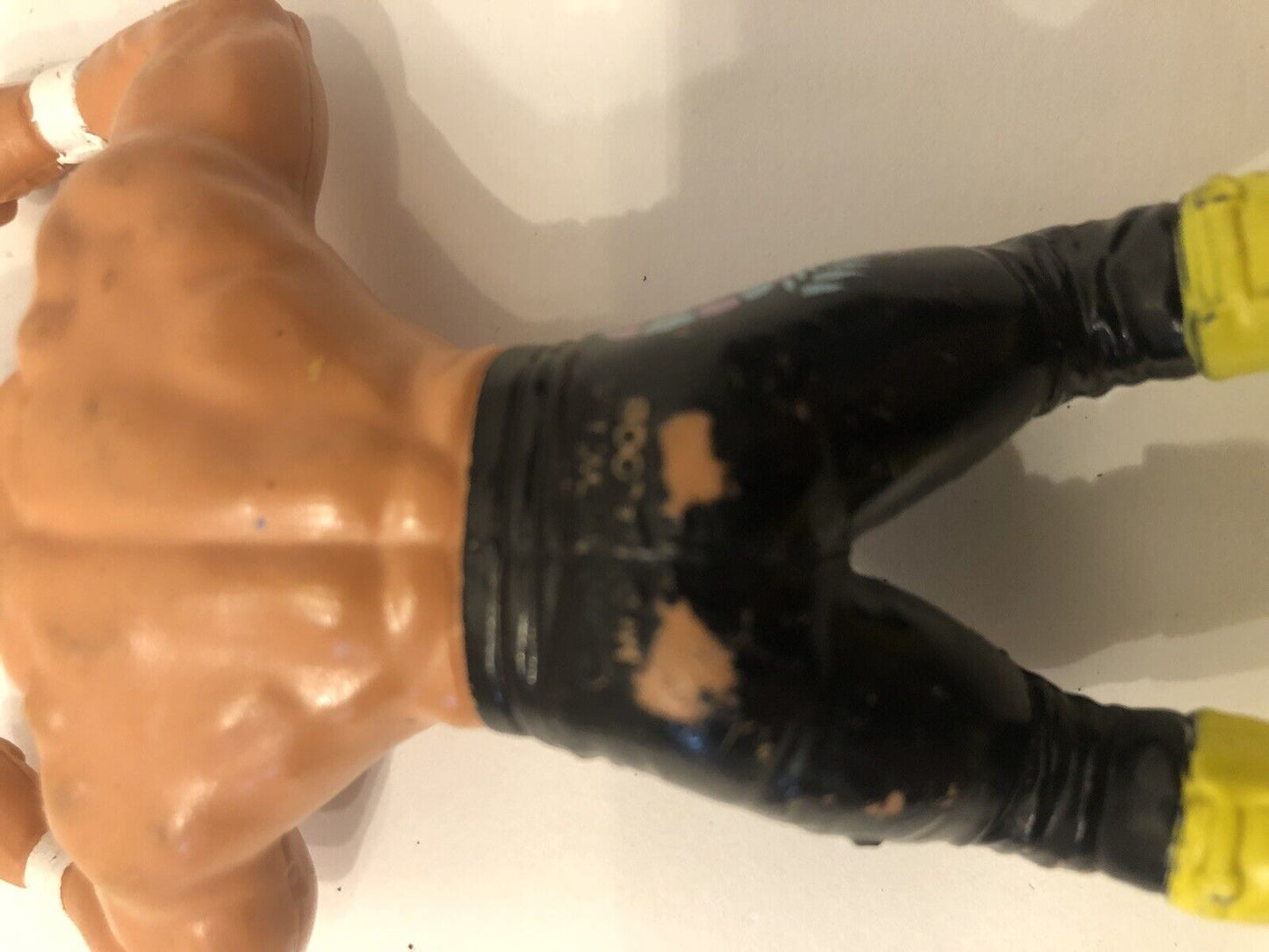 WCW Galoob Sting  Exclusive Black Pants wwf hasbro wwe orange Vintage Wrestling