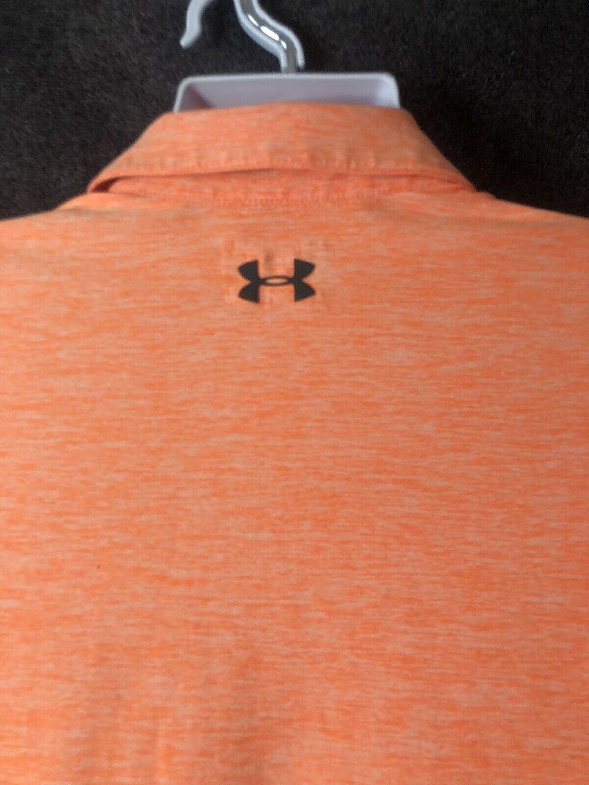 Under Armour Men's Polo Shirt Short Sleeve ￼ Orange ￼Size MD/MM