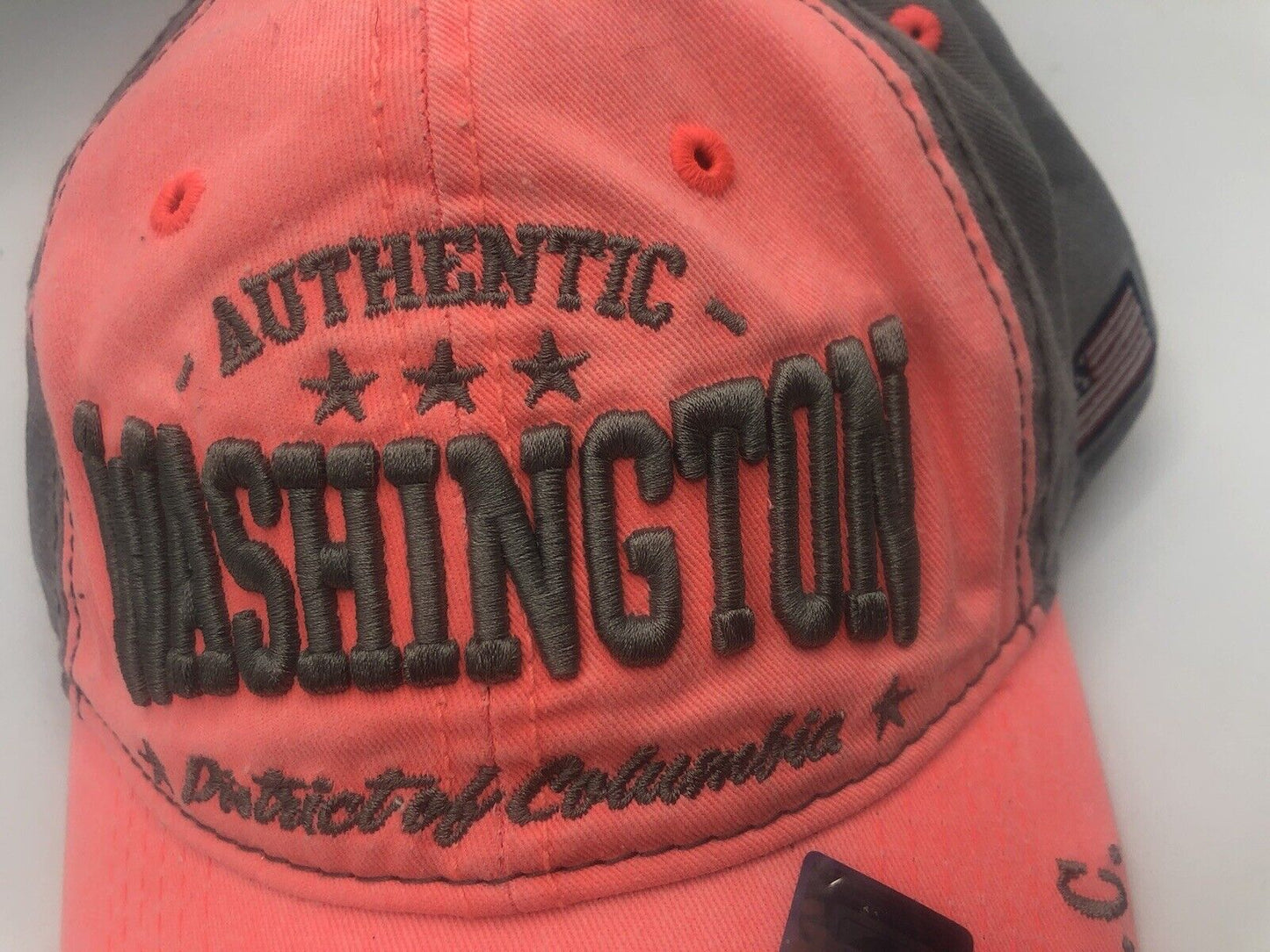 Athletic Washington DC Cap/hat adjustable District of Columbia Truckers hat