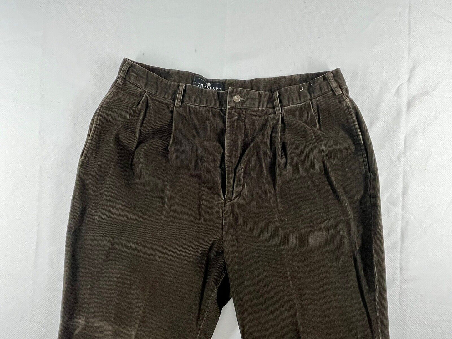 Consensus ￼Corduroy Pants Size 40X31 Brown Casual ￼ sportswear