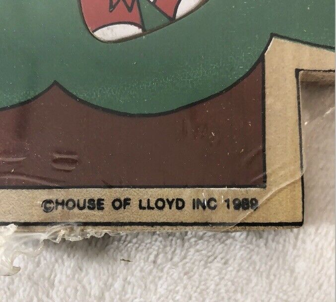 vintage wooden christmas tree Size 13X11 House Of LLoyd INC vintage 1989