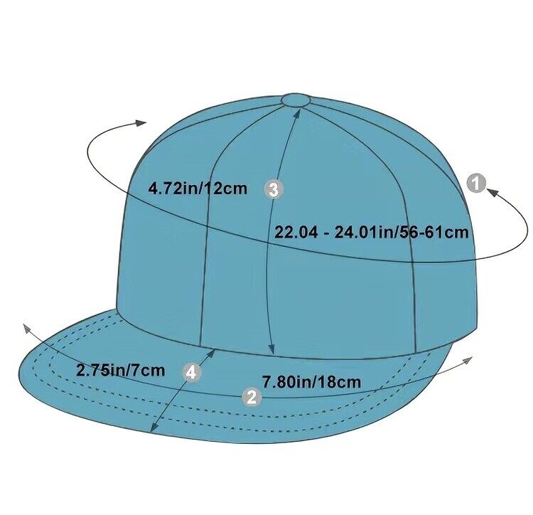 PAC-MAN Baseball Snapback Outdoor Cap Hip Hop Hat Adult Headwear New ship US