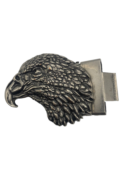 Eagle Head Belt Buckle Western Vintage Style Smooth Buckle Plate，