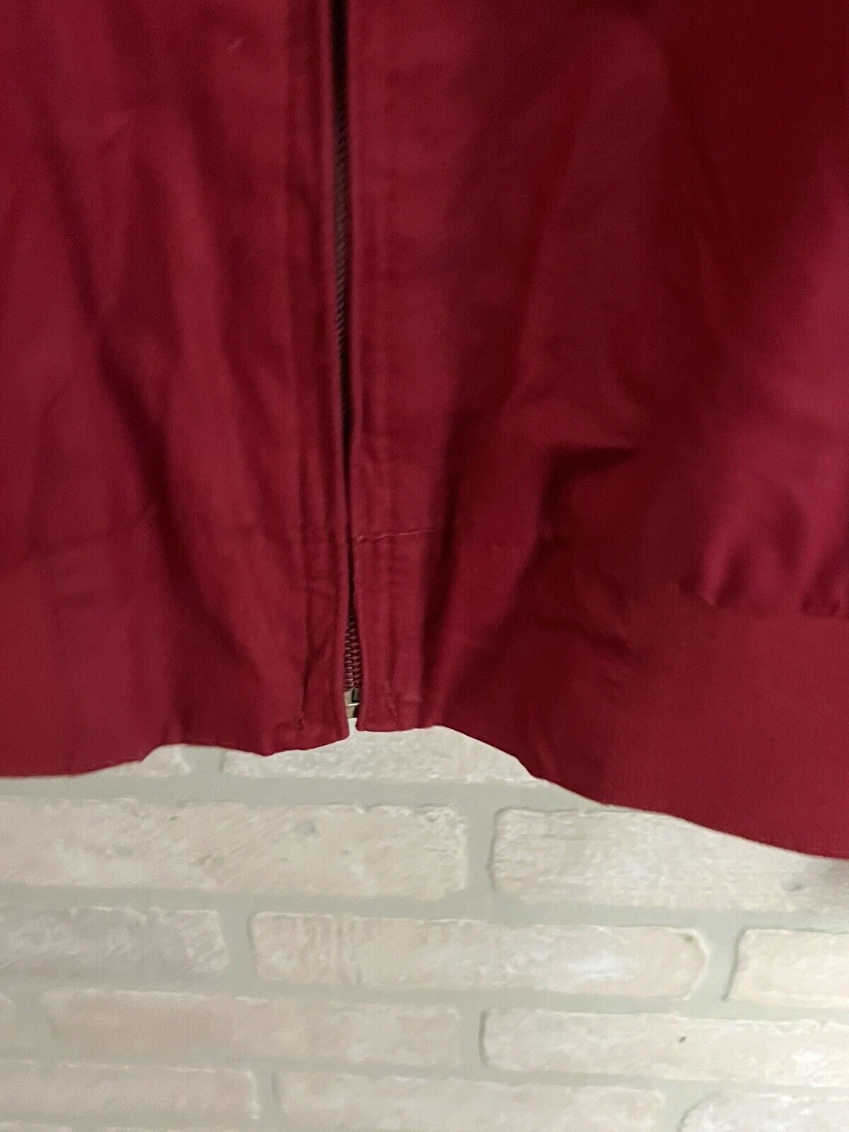 Vintage Members Only man burgundy Jacket size L