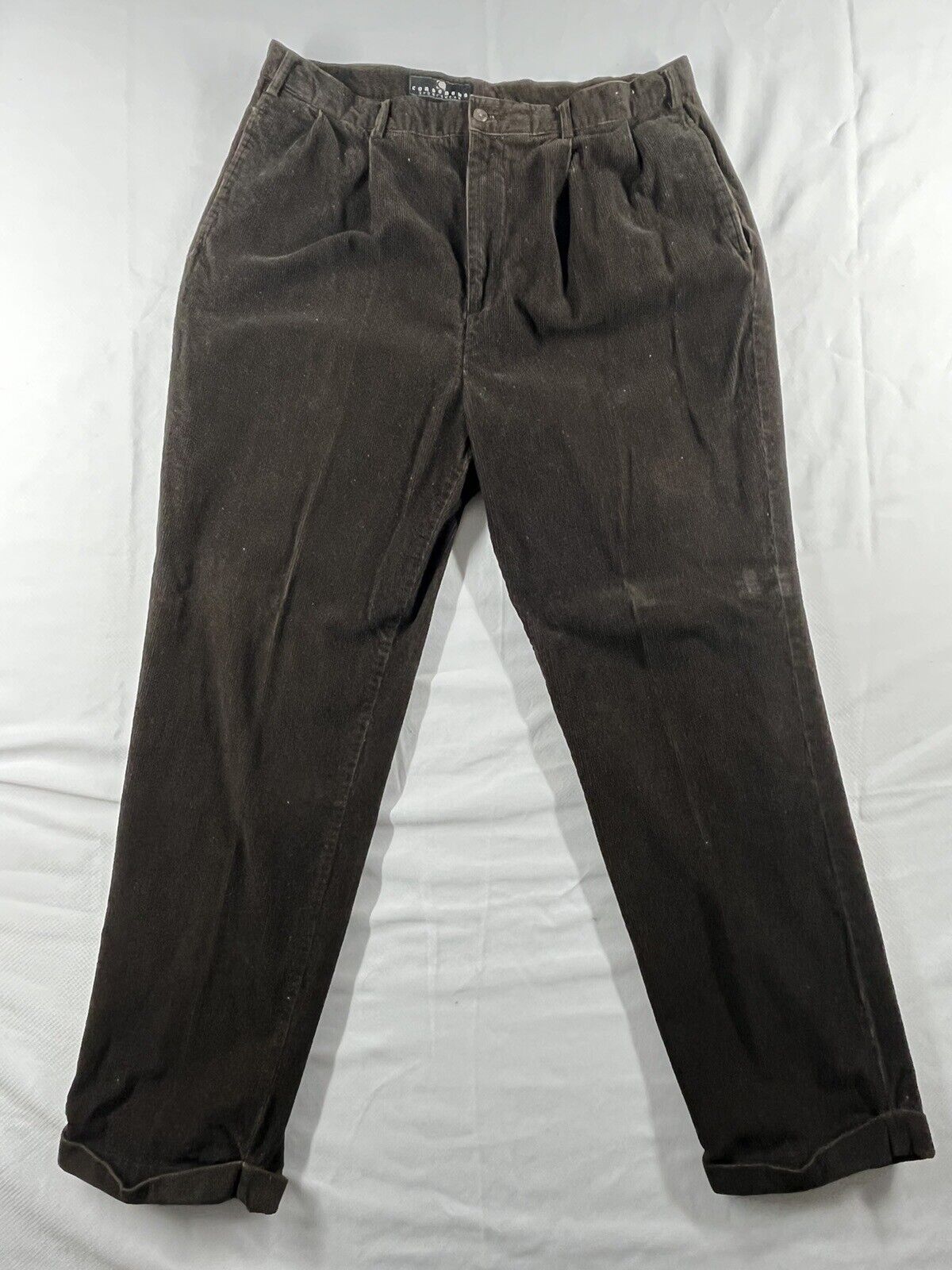 Consensus ￼Corduroy Pants Size 38X30 Brown Casual ￼ sportswear