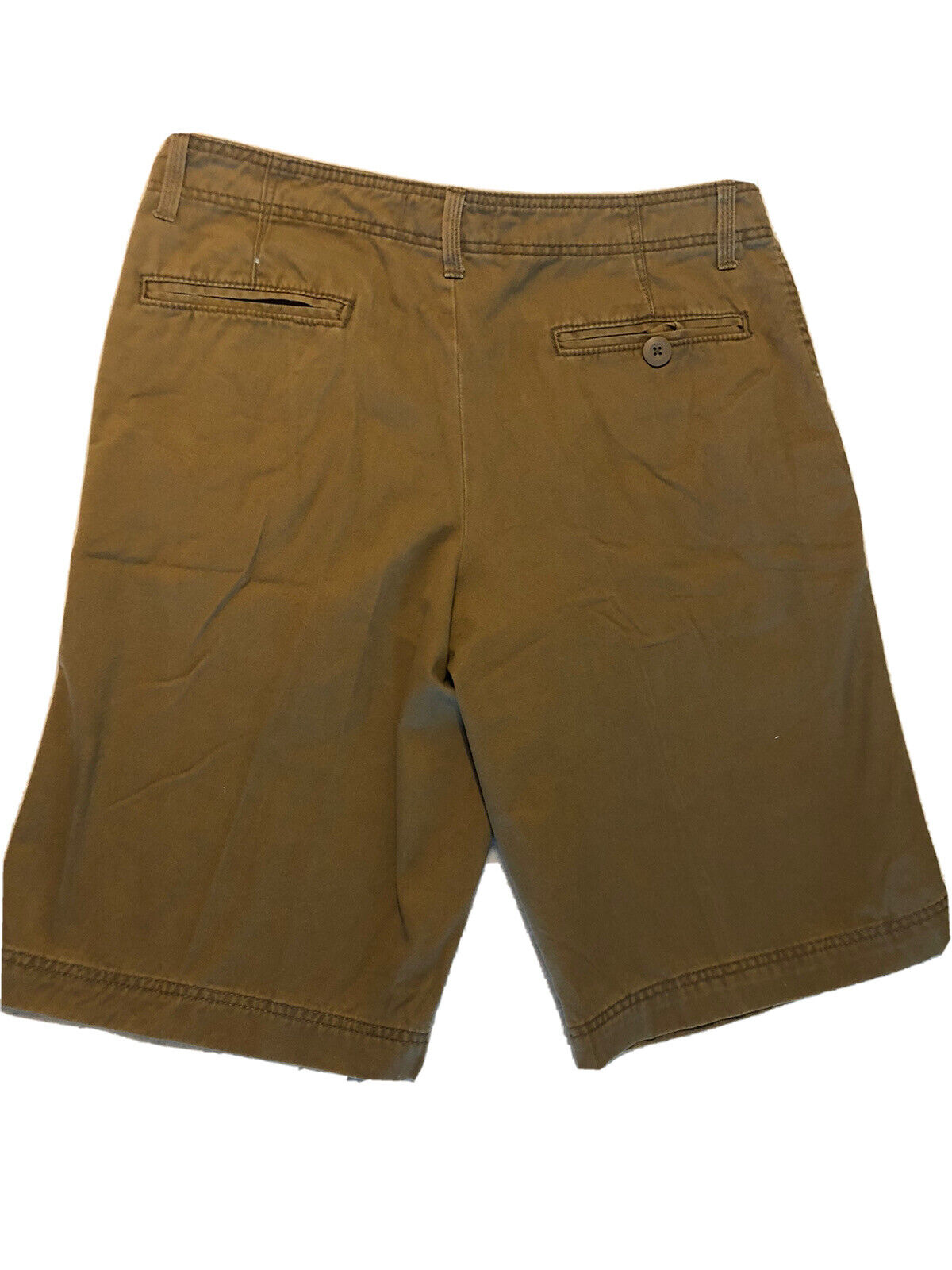 OP Ocean Pacific Cargo Shorts Mens 34 Khaki Zip Pocket Hiking Skateboarding