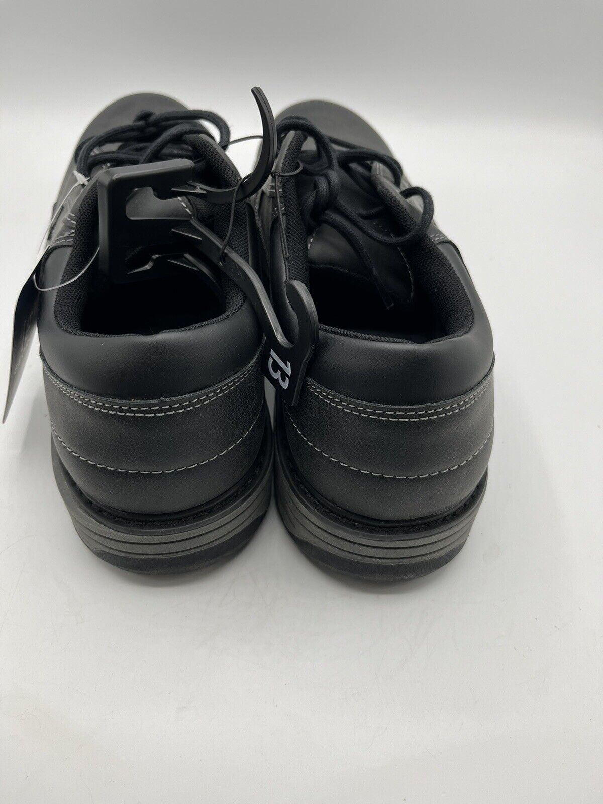 George Men's Size 13 Comfort Casual Shoes Memory Foam Black NWT