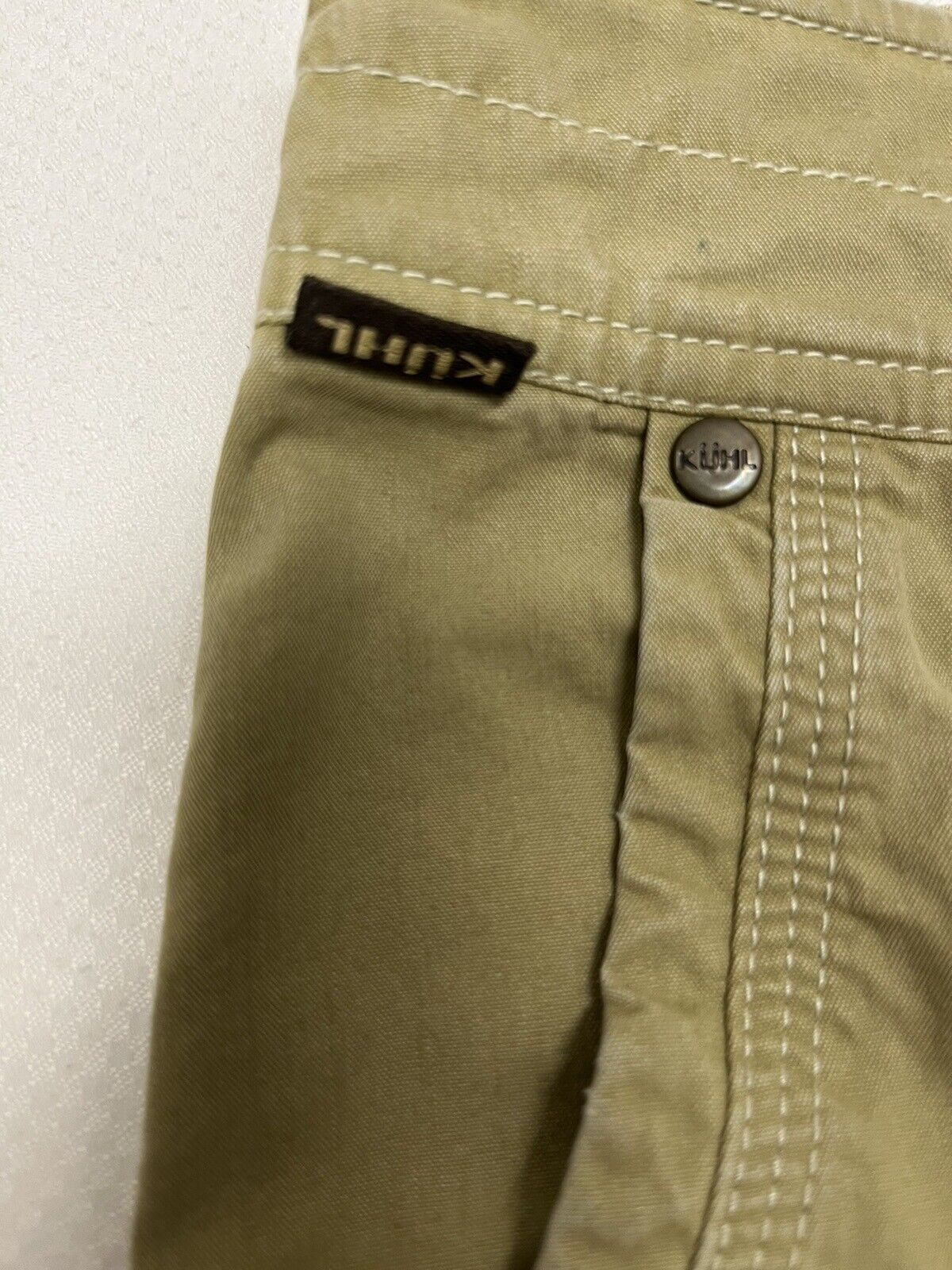 Kuhl Radikl Shorts Men's 38 Brown 10”Inseam Cargo Outdoor Hiking Workwear