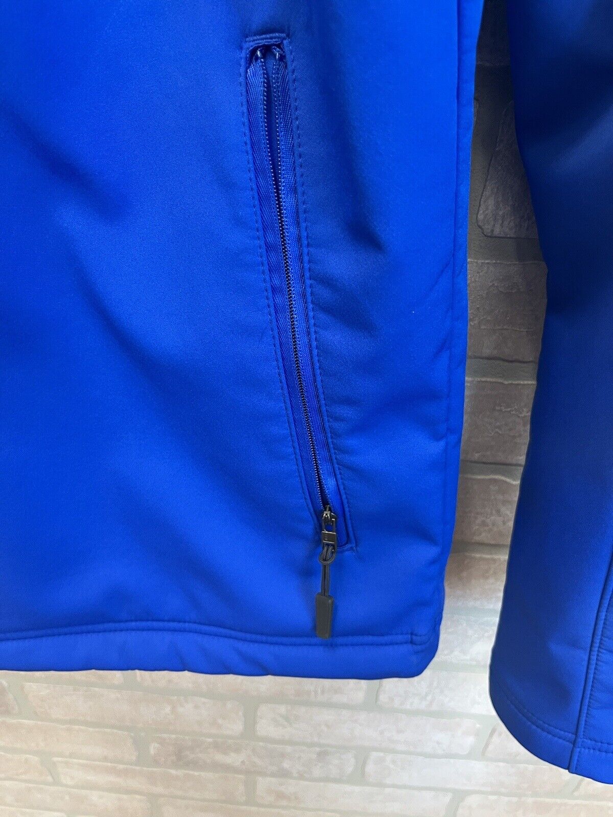 Florida Gators nike Fleece Jacket Coat Sz M Blue Gator Logo Nike Check