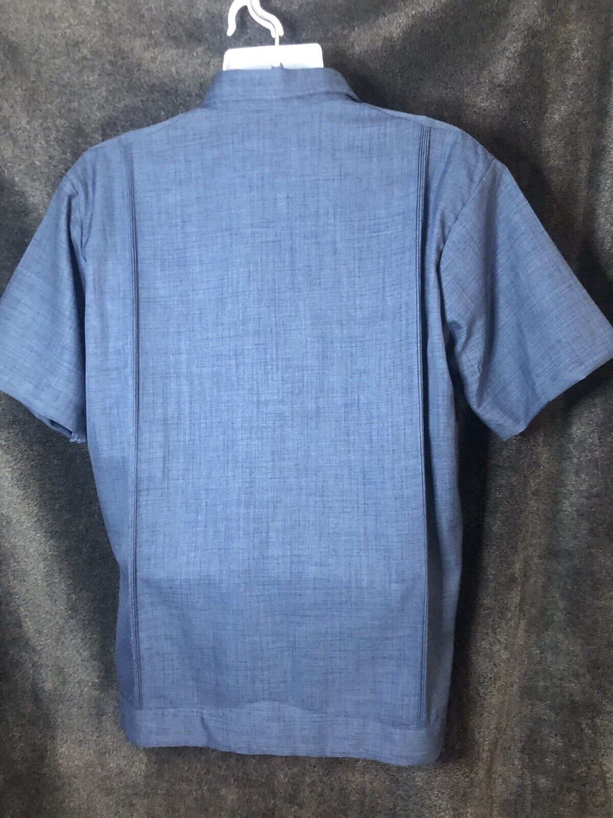 Yucatán Button up casual dress up shirt blue Men size 40 medium