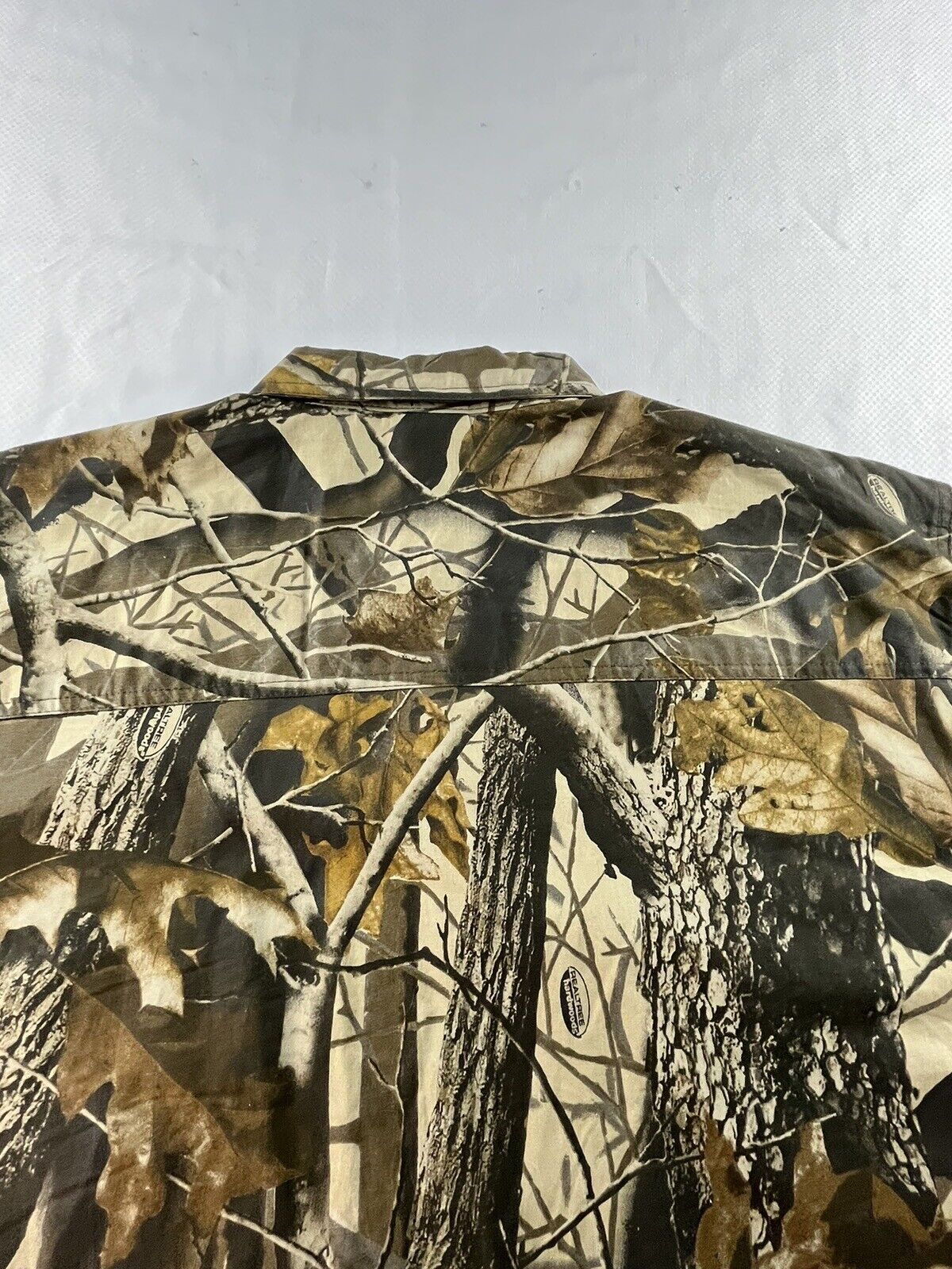 Vintage Woolrich Shirt Mens XL Reeltree Camouflage Hunting Button Down Top