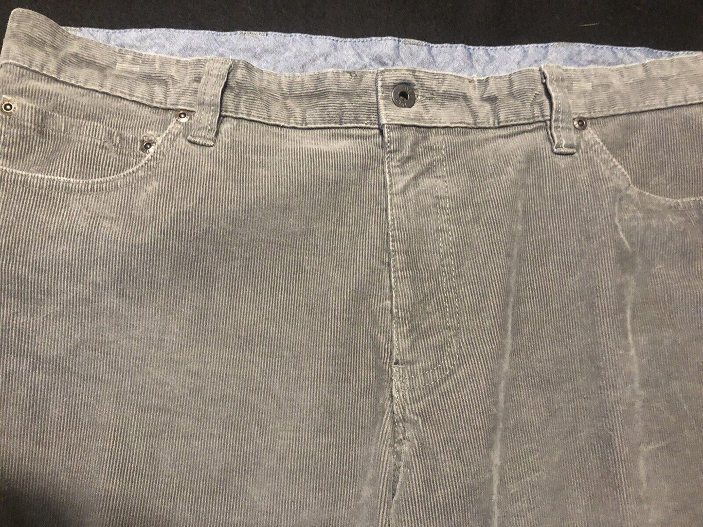 L.L. Bean 40X29 Standard Fit Men's Corduroy Casual Pants Light Wash RN 71341