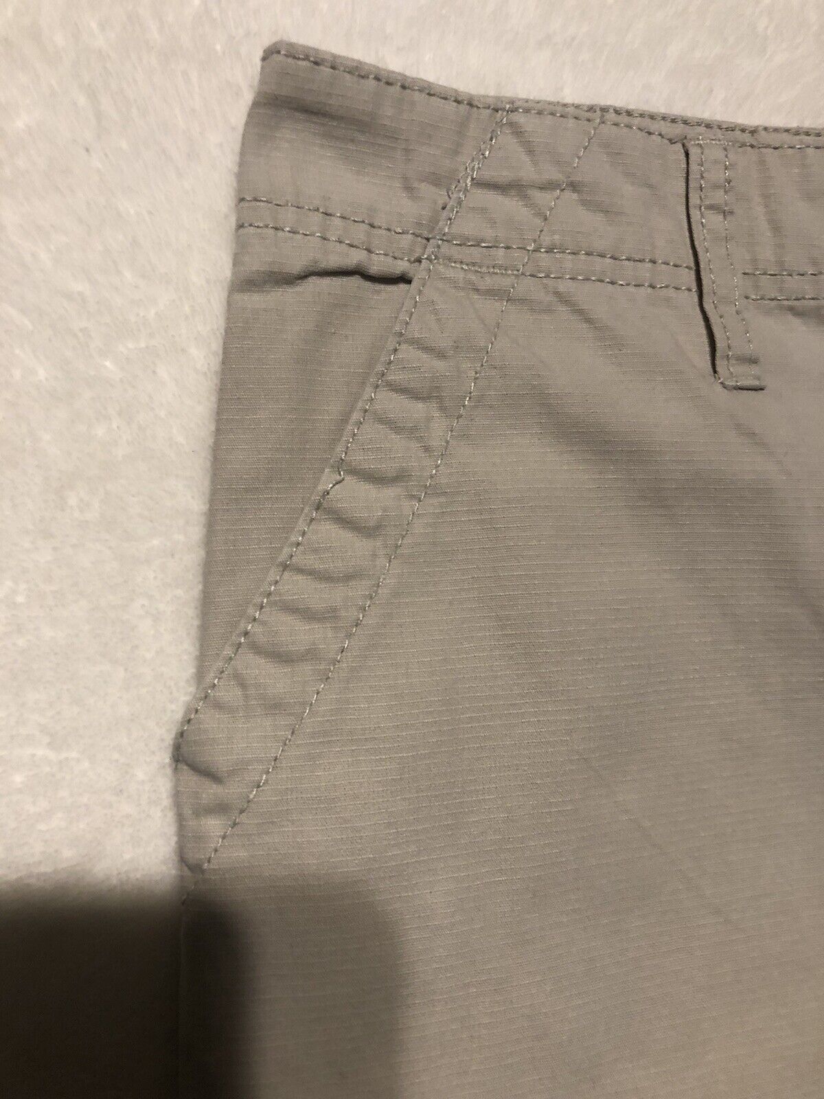 Beverly Hills Polo Club Cargo Shorts Mens 32 Color Khaki 100%Cotton RN 59782