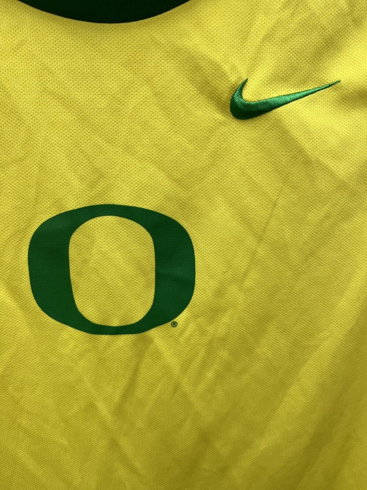 Nike Dri Fit Oregon Ducks Shirt Long Sleeve Moderate Compression Mock Neck XL