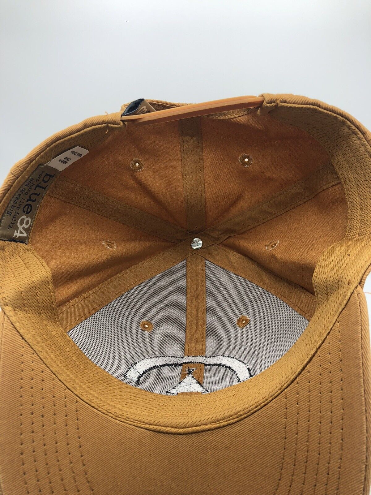 Native American Tepee Logo Truckers Hat Adjustable Brown Snapback￼